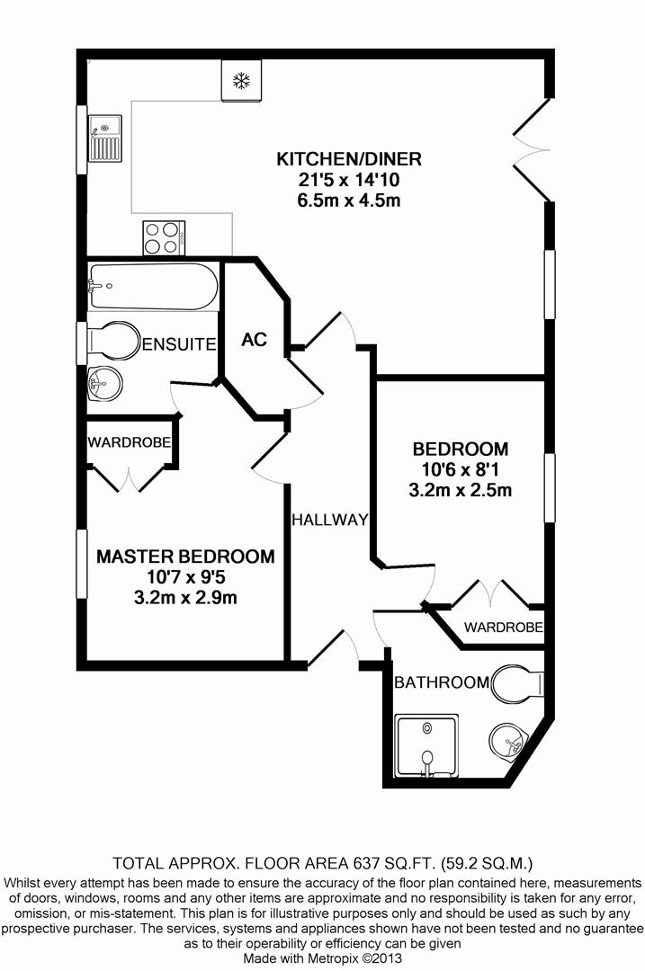 Floorplan for Pondtail Park, Horsham